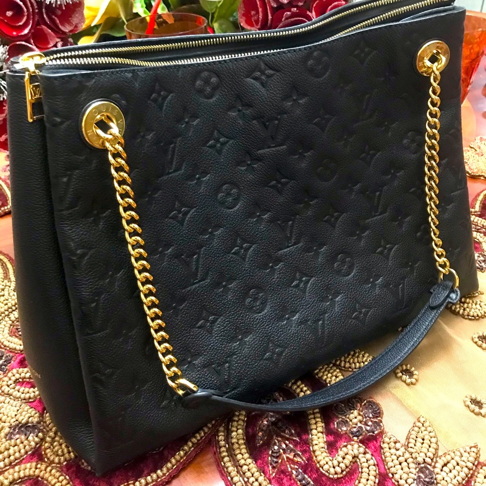 LV black purse